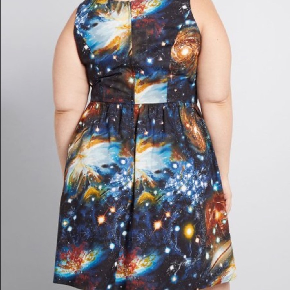 ModCloth Heart & Solar System Dress